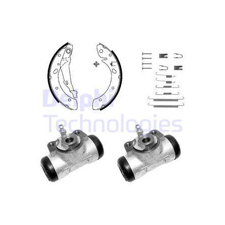 Jeu de mâchoires de frein...