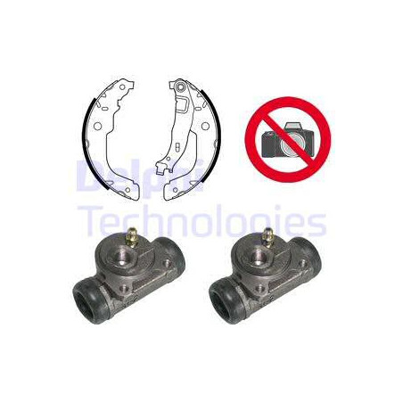 Jeu de mâchoires de frein...