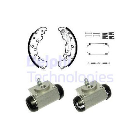 Jeu de mâchoires de frein DELPHI