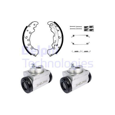 Jeu de mâchoires de frein...