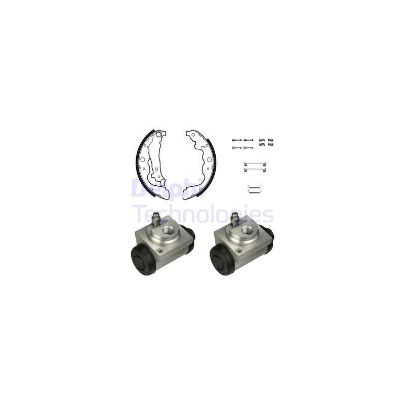 Jeu de mâchoires de frein DELPHI