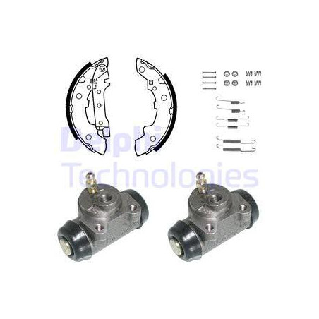 Jeu de mâchoires de frein...