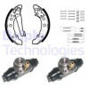 Jeu de mâchoires de frein DELPHI