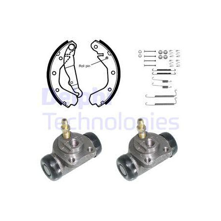 Jeu de mâchoires de frein...