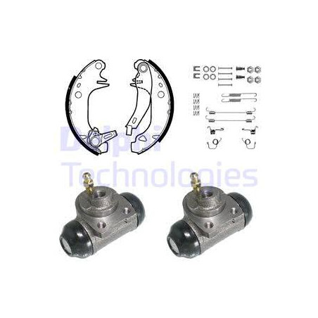 Jeu de mâchoires de frein...