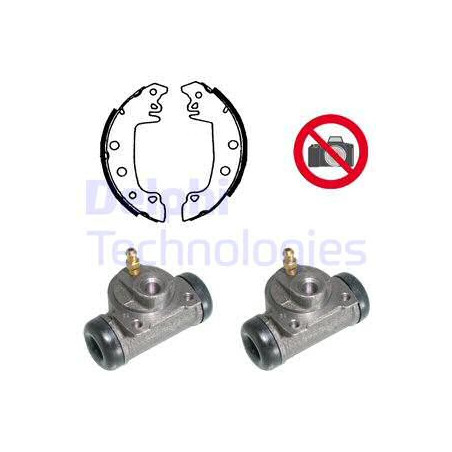 Jeu de mâchoires de frein...