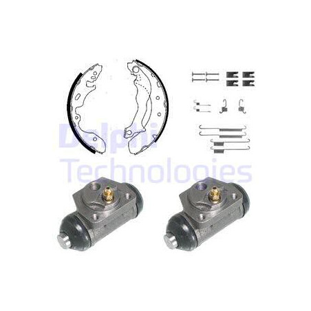 Jeu de mâchoires de frein...