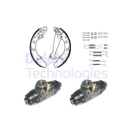 Jeu de mâchoires de frein...