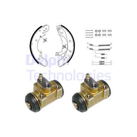 Jeu de mâchoires de frein...