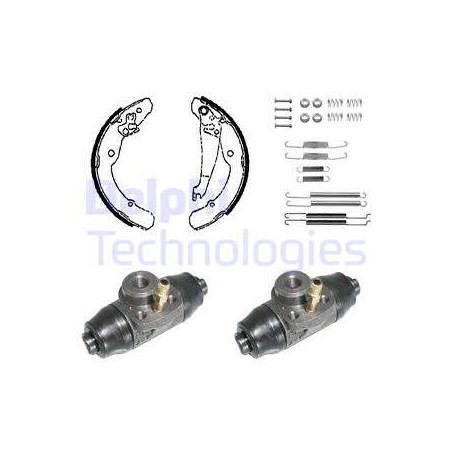 Jeu de mâchoires de frein...