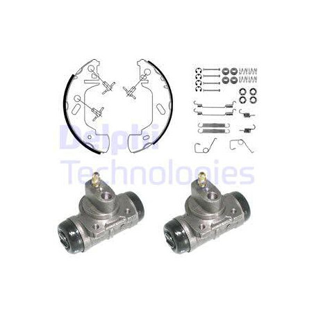 Jeu de mâchoires de frein...