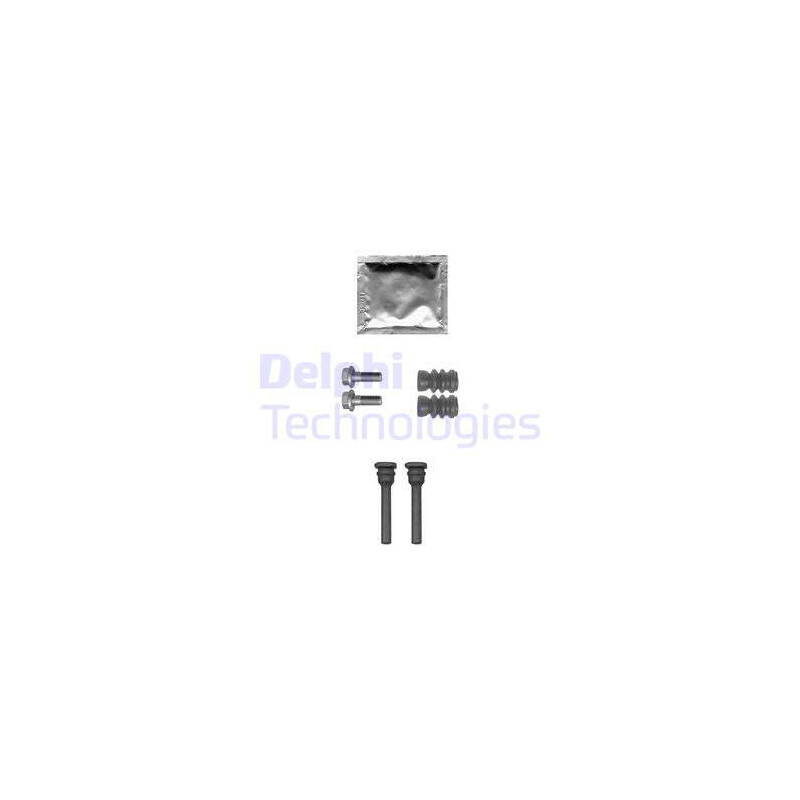 Jeu de douilles de guidage (étrier de frein) DELPHI