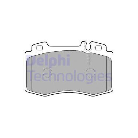 Jeu de quatre plaquettes de frein à disque DELPHI
