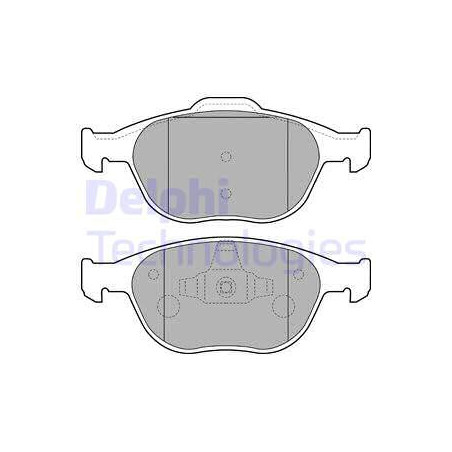 Jeu de quatre plaquettes de frein à disque DELPHI