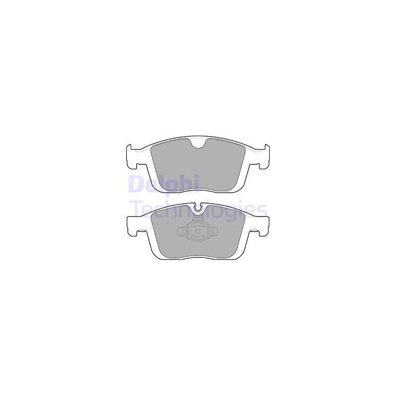 Jeu de quatre plaquettes de frein à disque DELPHI