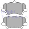 Jeu de quatre plaquettes de frein à disque DELPHI