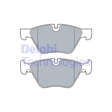 Jeu de quatre plaquettes de frein à disque DELPHI
