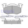 Jeu de quatre plaquettes de frein à disque DELPHI