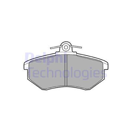 Jeu de quatre plaquettes de frein à disque DELPHI