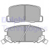Jeu de quatre plaquettes de frein à disque DELPHI