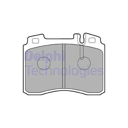 Jeu de quatre plaquettes de frein à disque DELPHI