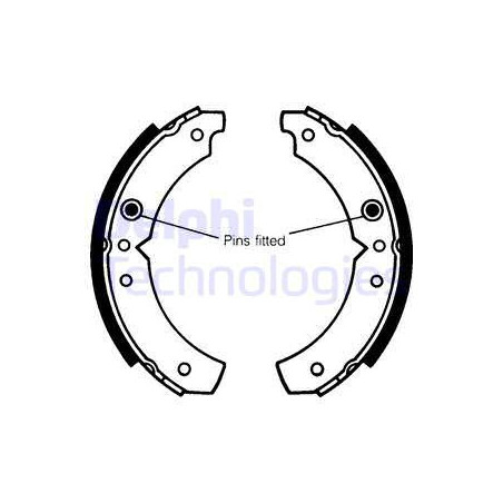 Jeu de mâchoires de frein...