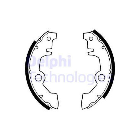 Jeu de mâchoires de frein...