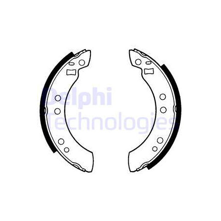 Jeu de mâchoires de frein...