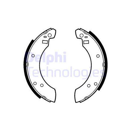 Jeu de mâchoires de frein...