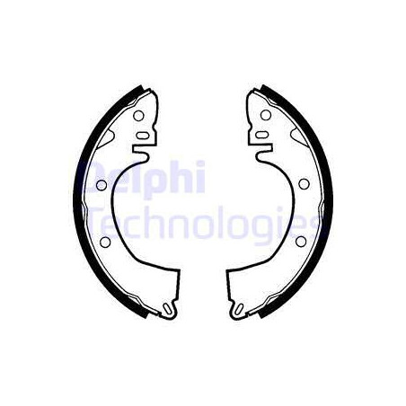 Jeu de mâchoires de frein...