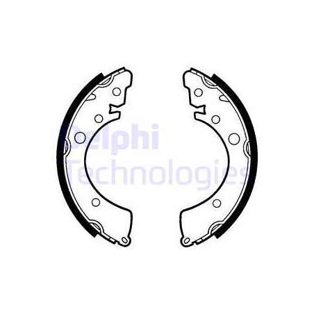 Jeu de mâchoires de frein...