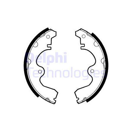 Jeu de mâchoires de frein...