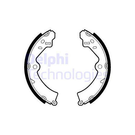 Jeu de mâchoires de frein...