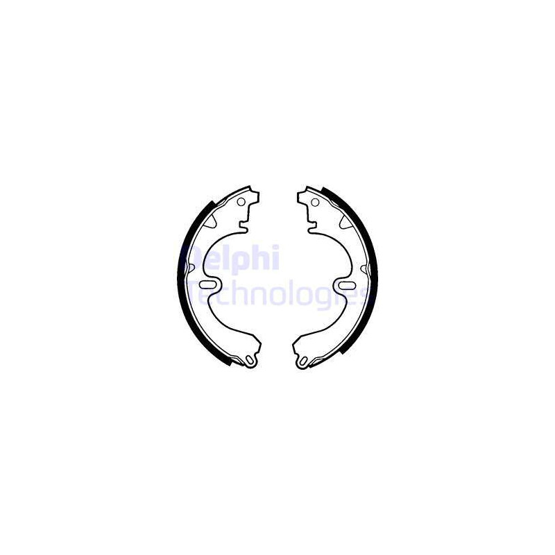 Jeu de mâchoires de frein DELPHI