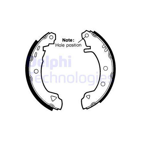 Jeu de mâchoires de frein...