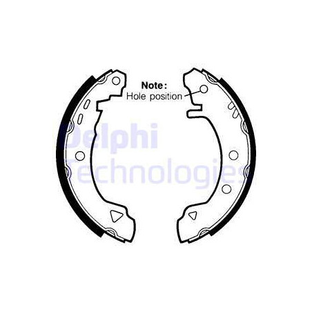 Jeu de mâchoires de frein...