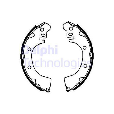Jeu de mâchoires de frein...