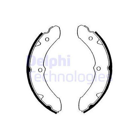 Jeu de mâchoires de frein...