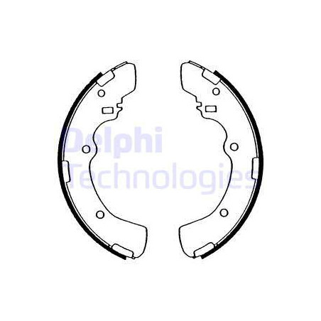 Jeu de mâchoires de frein...