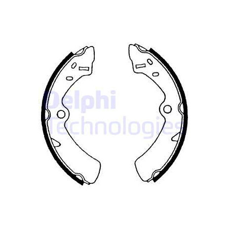 Jeu de mâchoires de frein...