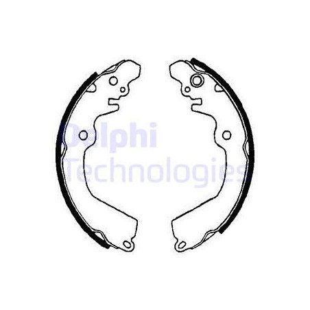 Jeu de mâchoires de frein...