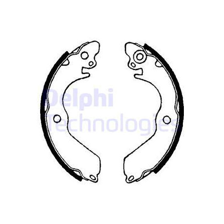 Jeu de mâchoires de frein...