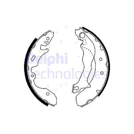 Jeu de mâchoires de frein...