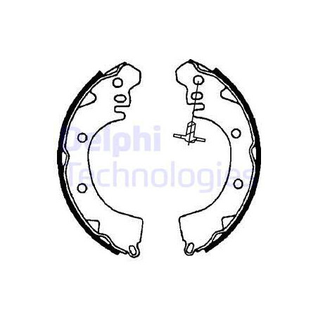 Jeu de mâchoires de frein...
