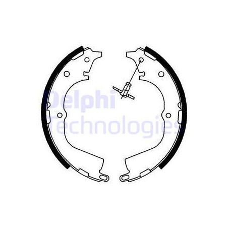 Jeu de mâchoires de frein...