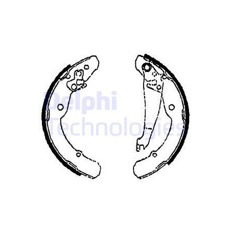 Jeu de mâchoires de frein...