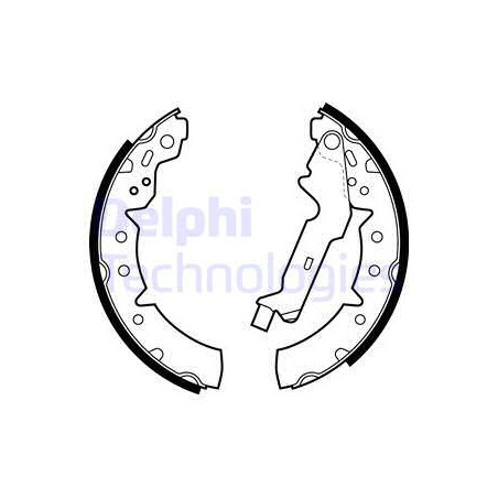 Jeu de mâchoires de frein...