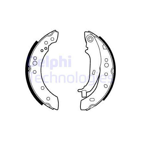 Jeu de mâchoires de frein...