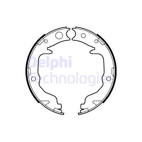 Jeu de mâchoires de frein...