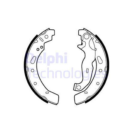 Jeu de mâchoires de frein...